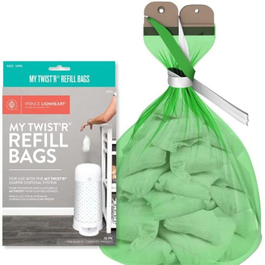 Diaper Pails Prince Lionheart | Refill Bags - My Twist'R® Diaper Pail